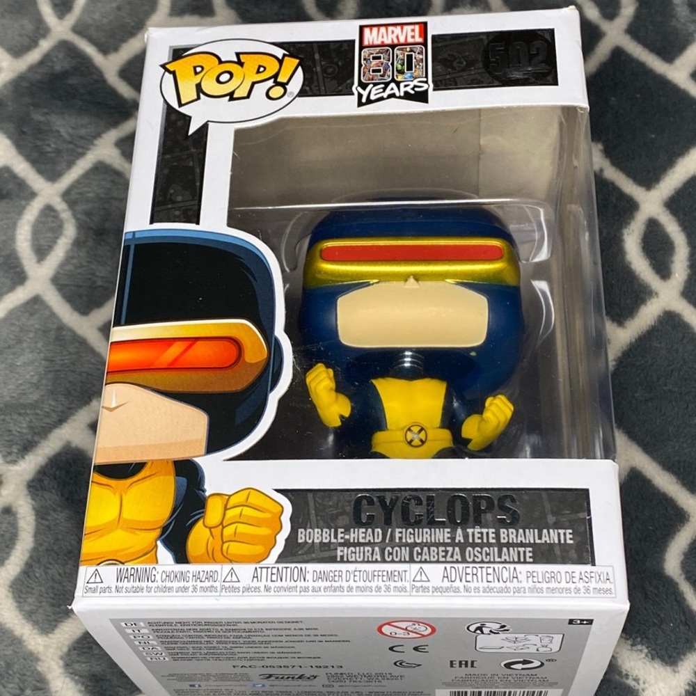Funko Pop! Cyclops #502 Marvel 80 Years! Marvel X-Men Funko Pop!